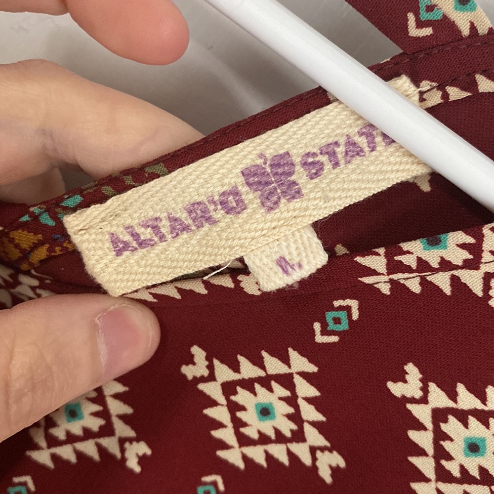 Altar’d State blouse - Picture 2 of 3